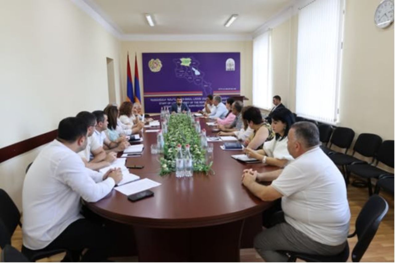 Լոռու մարզպետարանում քննարկել են սեփական եկամուտների հավաքագրմանը վերաբերող հարցեր