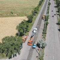 Գյումրու օդանավակայան տանող ճանապարհի միջին նորոգման աշխատանքների մասին
