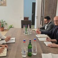 Սյունիքի մարզպետարանում հյուրընկալել են Կարմիր խաչի պատվիրակությանը