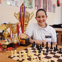 Byblos Bank Armenia sponsors 13-year-old Gabriela Harutyunyan in prestigious chess tournaments
