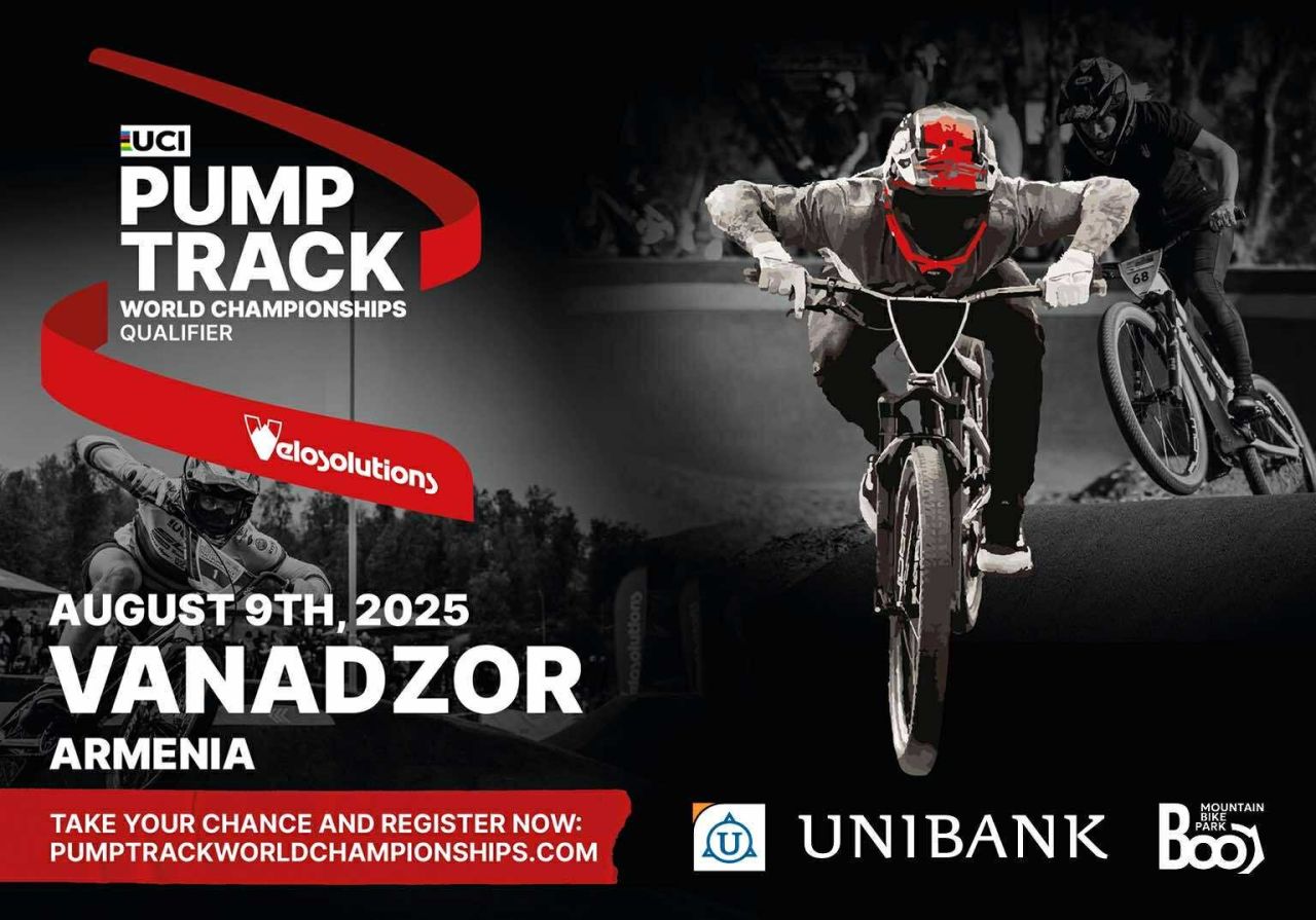 Unibank - the Main Sponsor of the Velosolutions UCI Pump Track World Championship Qualifier in Armenia