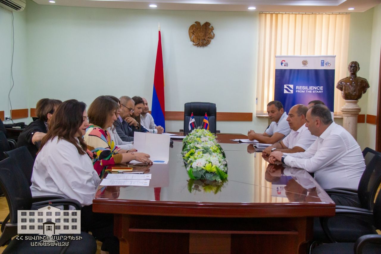 Տավուշի մարզպետը հյուրընկալել է միջազգային և դիվանագիտական կառույցների ներկայացուցիչների