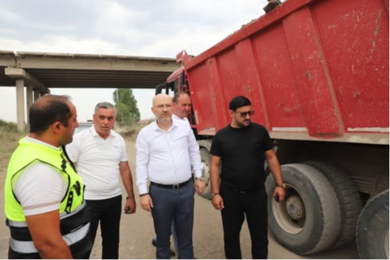 Ախուրյանում դիտարկվել է շինարարական աշխատանքների ընթացքը