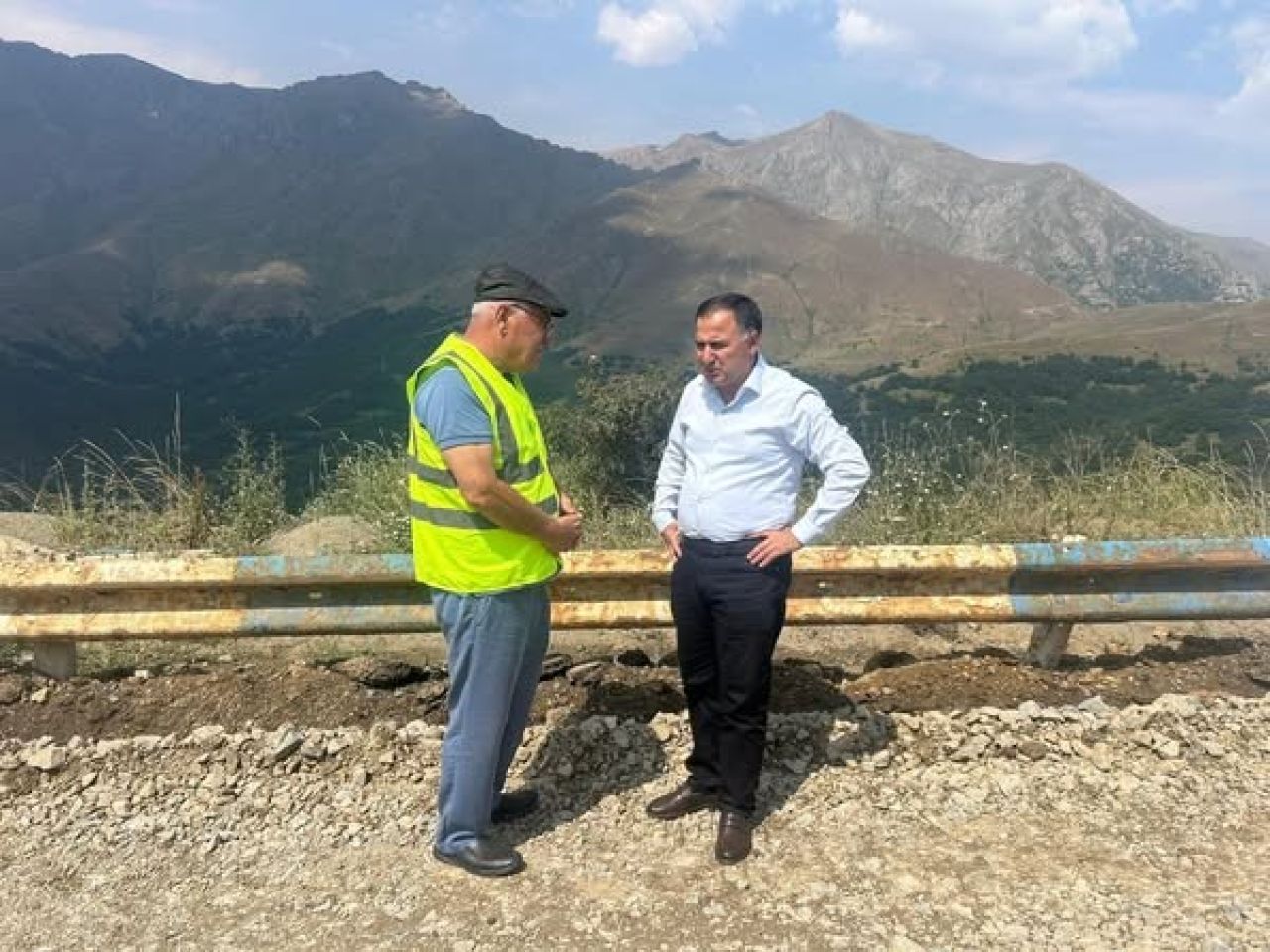 Արկադի Չերչինյանը Սյունիքում հետևել է միջպետական ճանապարհի շինարարության ընթացքին