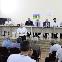 Քննարկվել է ոռոգվող գյուղատնտեսության զարգացումը Արարատի և Արմավիրի մարզերում