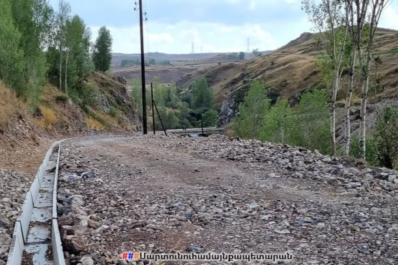 Լեռնակերտ-Մադինա միջհամայնքային նշանակության ավտոճանապարհը հիմնանորոգվում է