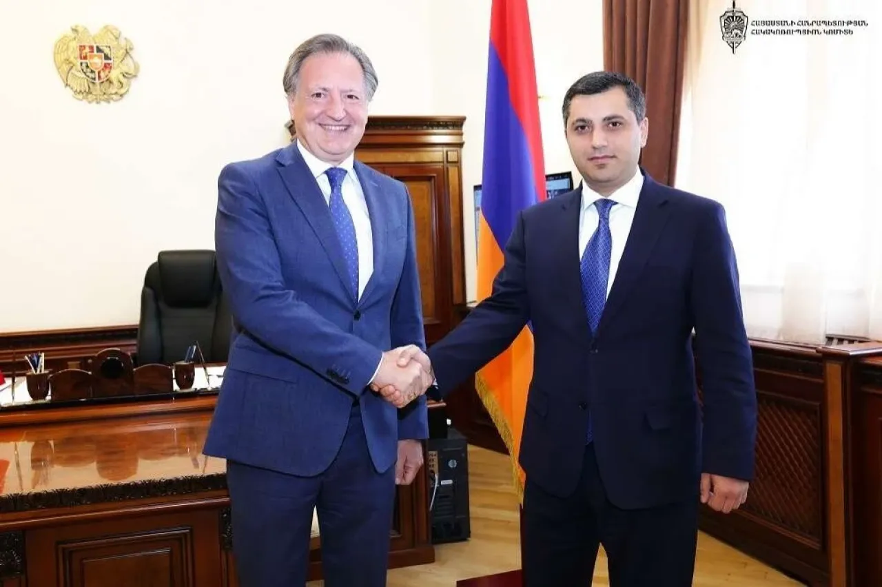 Հակակոռուպցիոն կոմիտեի նախագահը հանդիպել է ՀՀ-ում Իտալիայի դեսպանի հետ