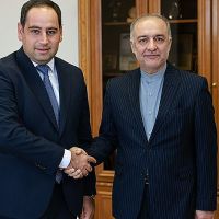 Դավիթ Խուդաթյանն ընդունել է Իրանի դեսպանին