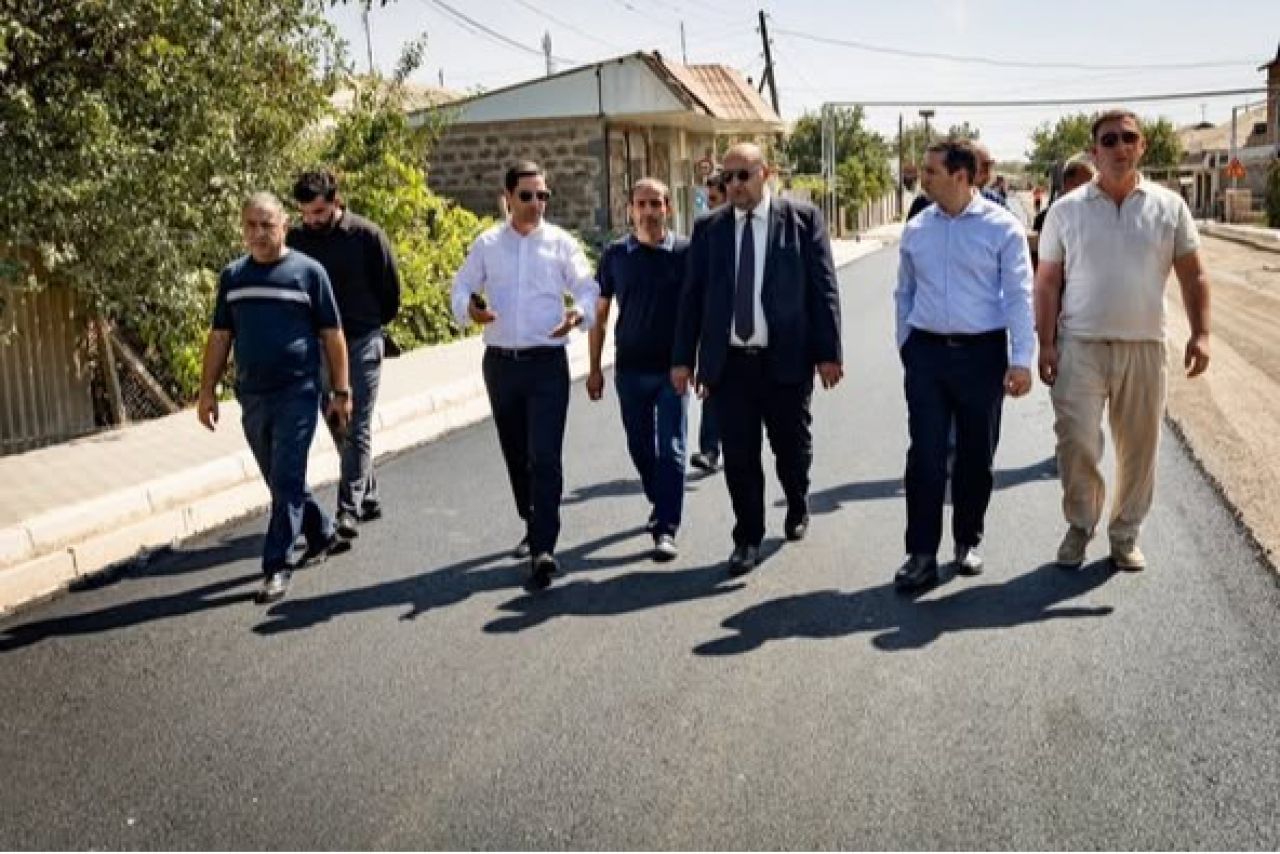 Դիտարկվել է Վանաշեն-Այգավան-Եղեգնավան  ճանապարհի շինարարության ընթացքը