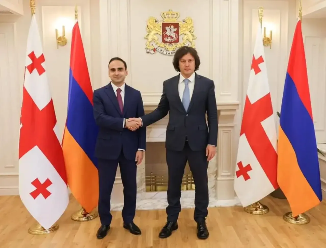 Տիգրան Ավինյանը հանդիպում է ունեցել Վրաստանի վարչապետի հետ