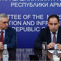 Դավիթ Խուդաթյանը  Ջրային կոմիտեի աշխատակազմին է ներկայացրել նորանշանակ նախագահին