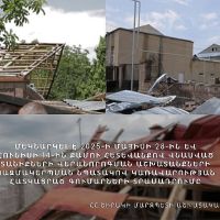 Շիրակում քամու հետևանքով վնասված տանիքների վերանորոգման համար գումար կբաշխվի