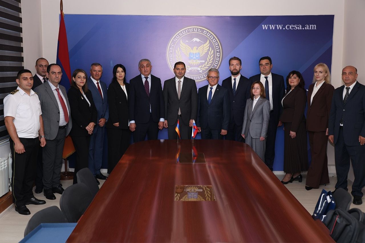 Գլխավոր հարկադիր կատարողն ընդունել է ՌԴ Դատական կարգադրիչների դաշնային ծառայության պատվիրակությանը