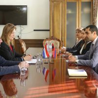 Գեղարքունիքի մարզպետ Կ․Սարգսյանը հյուրընկալել է Հայաստանում Նիդերլանդների արտակարգ և լիազոր դեսպանին