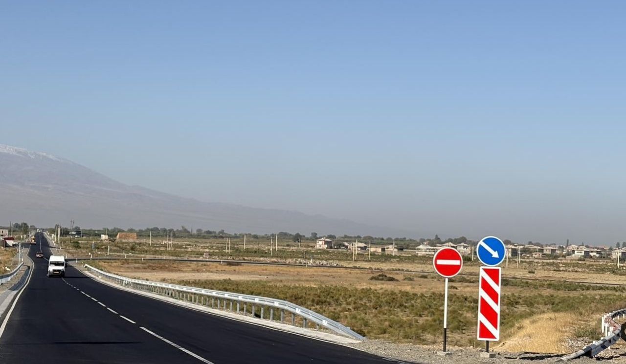 Հիմնանորոգվել է միջպետական նշանակության ավտոճանապարհի մի հատված