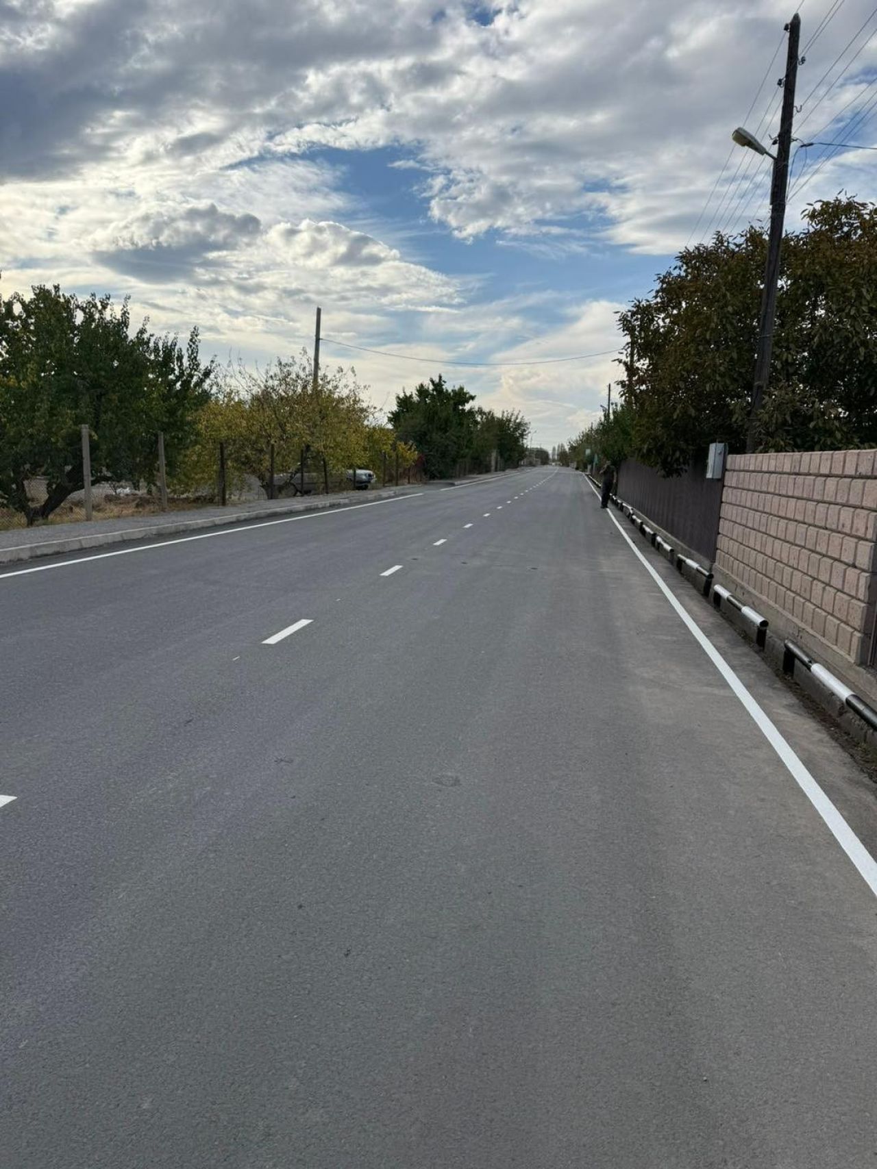 Ավտոճանապարհի միջին նորոգման աշխատանքներ Արմավիրի մարզում