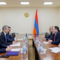 Գևորգ Մանթաշյանն ընդունել է ՀՀ-ում Ղազախստանի Հանրապետության  դեսպանին
