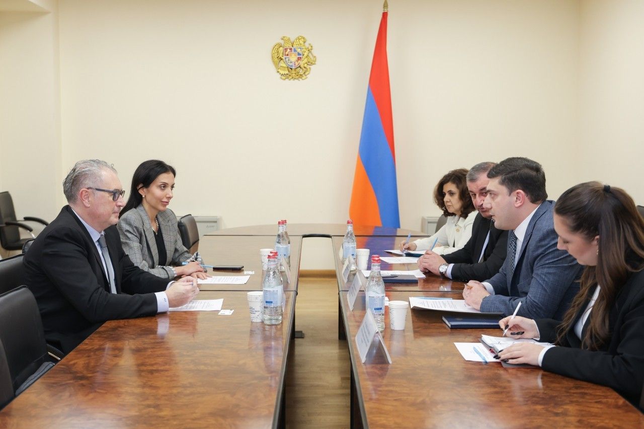 ԲՏԱ նախարարի տեղակալն ընդունել է ԱԶԲ ներկայացուցիչներին