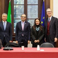 Արսեն Թորոսյանը Իտալիա կատարած այցի շրջանակում հանդիպել է պաշտոնակցի հետ
