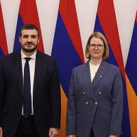 ԵՄ վիզաների ազատականացում ու խաղաղության օրակարգ․ Եղոյանը հանդիպել է Գերմանիայի դեսպանի հետ