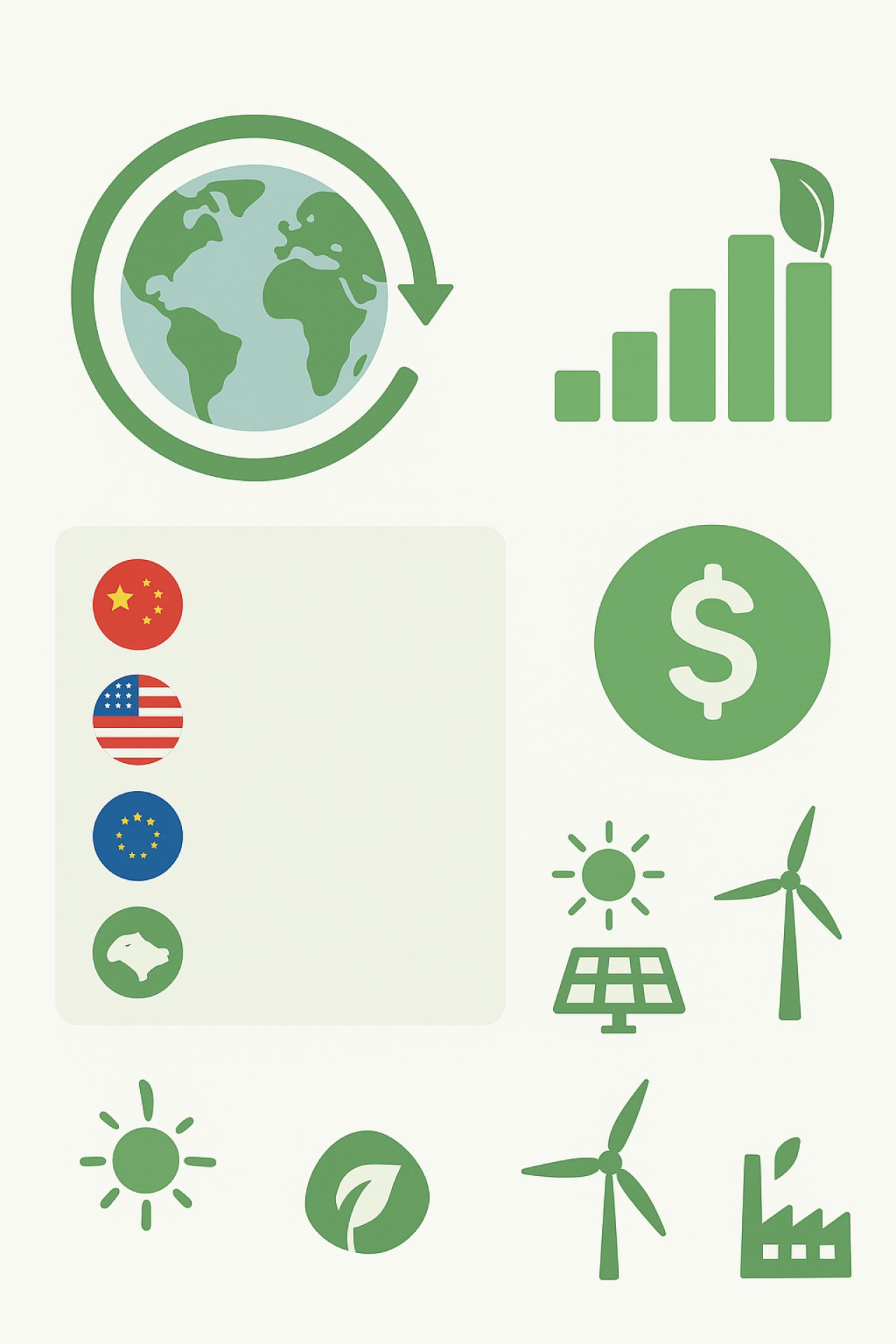 Կանաչ տնտեսությունը աշխարհում․ գլոբալ կառուցվածք, առաջատար երկրներ և ֆինանսավորման միտումներ
