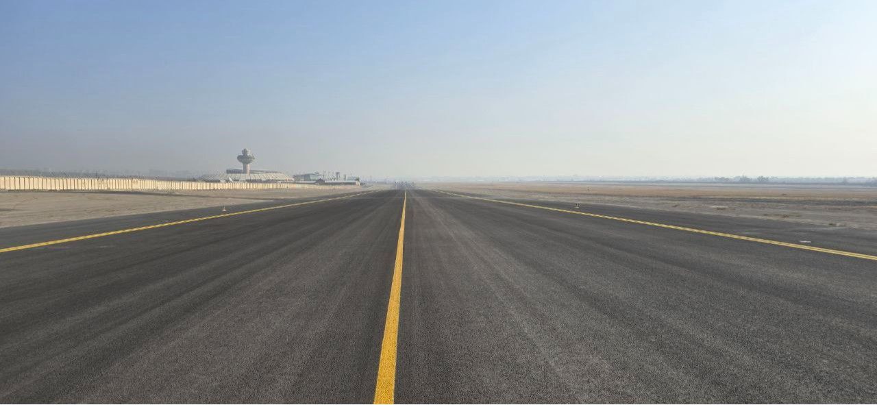 Renovated main runway and taxiway of Zvartnots Airport put into operation
