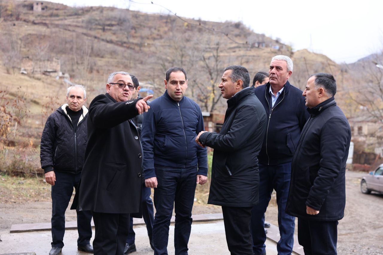 Դավիթ Խուդաթյանի երկօրյա աշխատանքային այցը Սյունիք