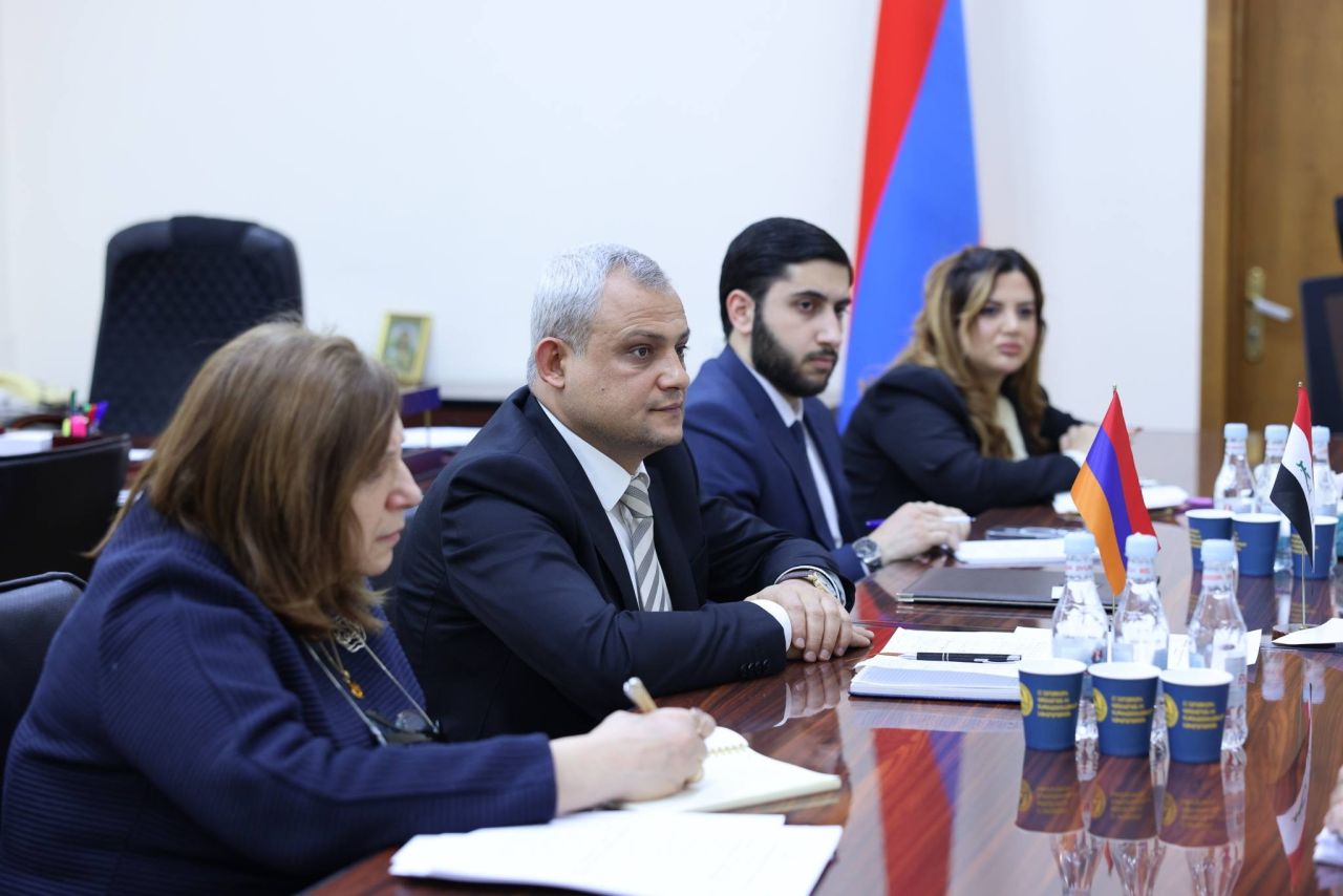 Նարեկ Ապիտոնյանն ընդունել է ՀՀ-ում Իրաքի դեսպանության գործերի ժամանակավոր հավատարմատարին