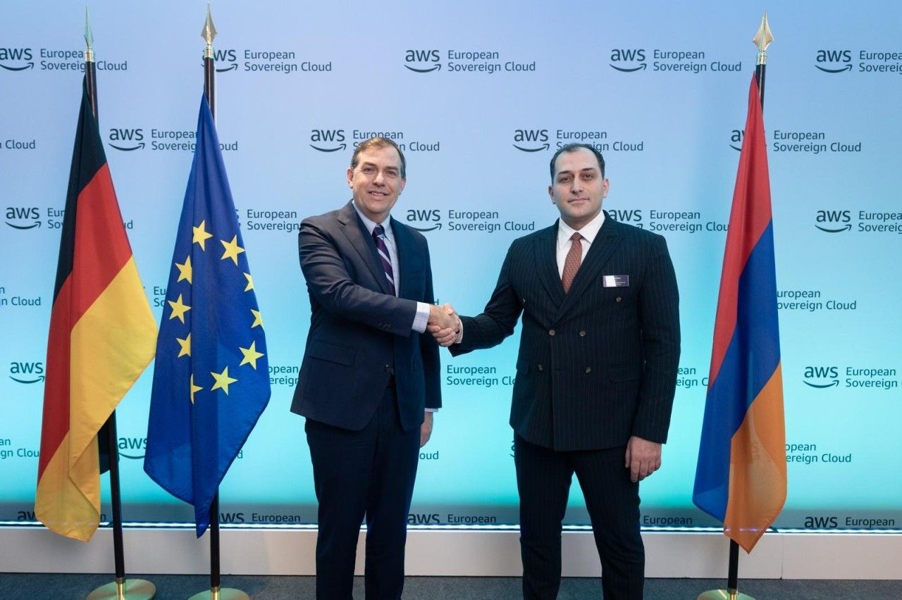 ԲՏԱ նախարարի առաջին տեղակալը մասնակցել է Գերմանիայում կայացած AWS European Sovereign Cloud (ESC)-ի պաշտոնական մեկնարկի միջոցառմանը