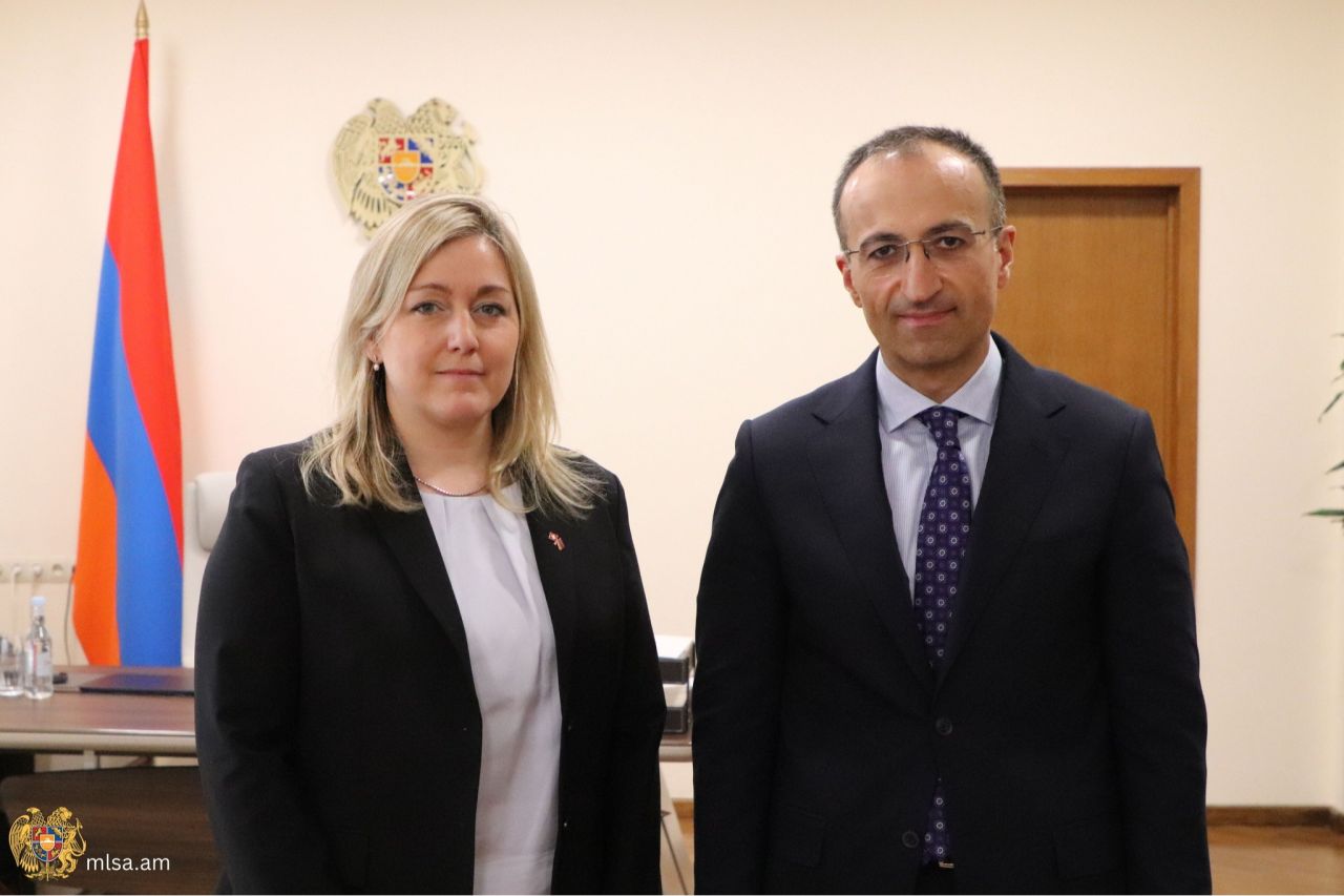 Արսեն Թորոսյանն այսօր ընդունել է ՀՀ-ում Շվեյցարիայի դեսպան Անդրեա Բարբարա Բաումանին