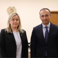 Արսեն Թորոսյանն այսօր ընդունել է ՀՀ-ում Շվեյցարիայի դեսպան Անդրեա Բարբարա Բաումանին