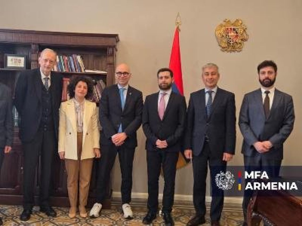 Իտալիա-Հայաստան բարեկամական խմբի անդամների հետ քննարկվել է TRIPP-ը