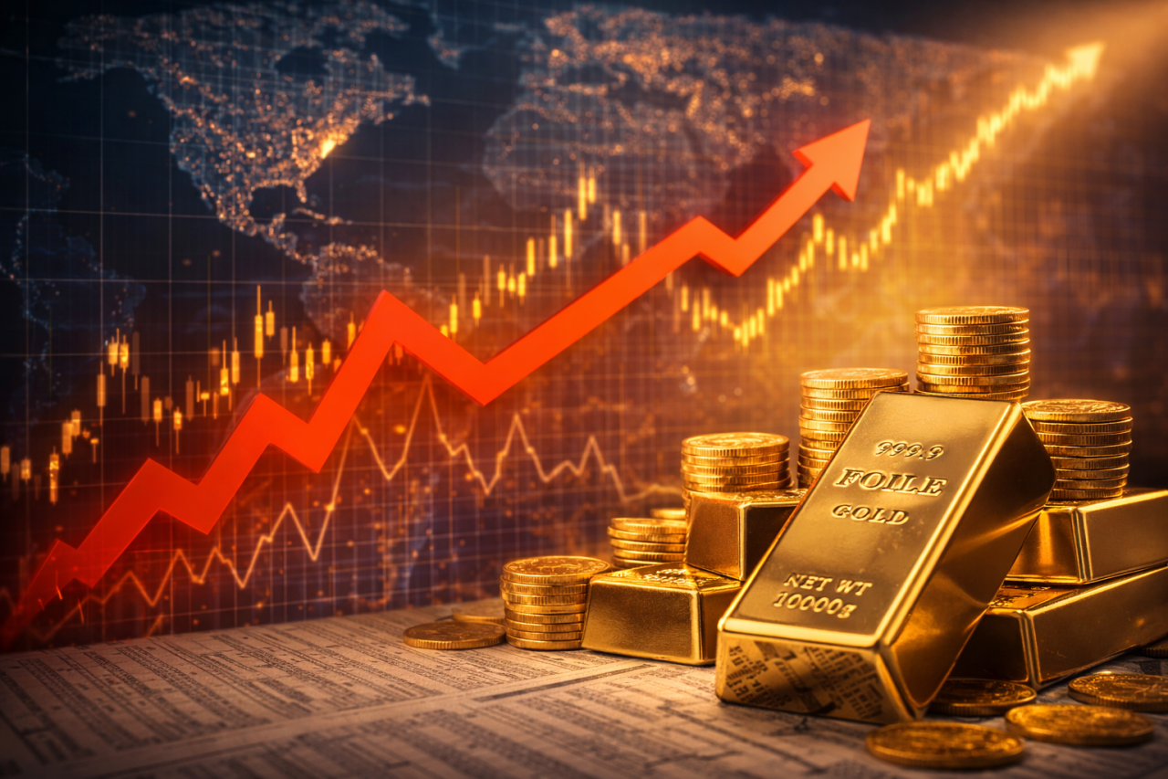 Ոսկու գինը շարունակում է աճել՝ աշխարհաքաղաքական լարվածության նվազման ֆոնին