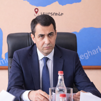Գեղարքունիքի մարզպետ Կարեն Սարգսյանն աշխատանքային խորհրդակցություն է  անցկացրել