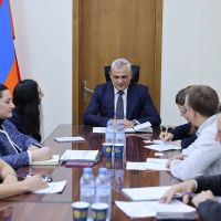 Նարեկ  Ապիտոնյանն ընդունել է Գերմանական միջազգային համագործակցության ընկերության (GIZ) ներկայացուցիչներին