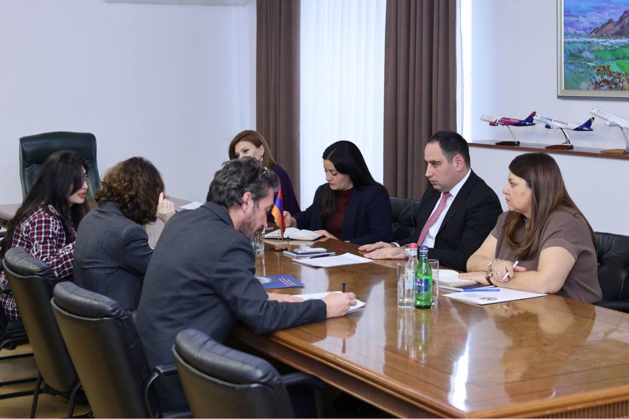 Դավիթ Խուդաթյանն ընդունել է Հայաստանում ՄԱԿ-ի Փախստականների հարցերով գերագույն հանձնակատարի ներկայացուցչին