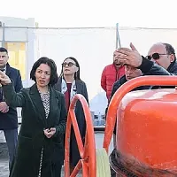 Ժաննա Անդրեասյանն կրկին այցելել է Հայոց ցեղասպանության հուշահամալիր, հետևել աշխատանքներին