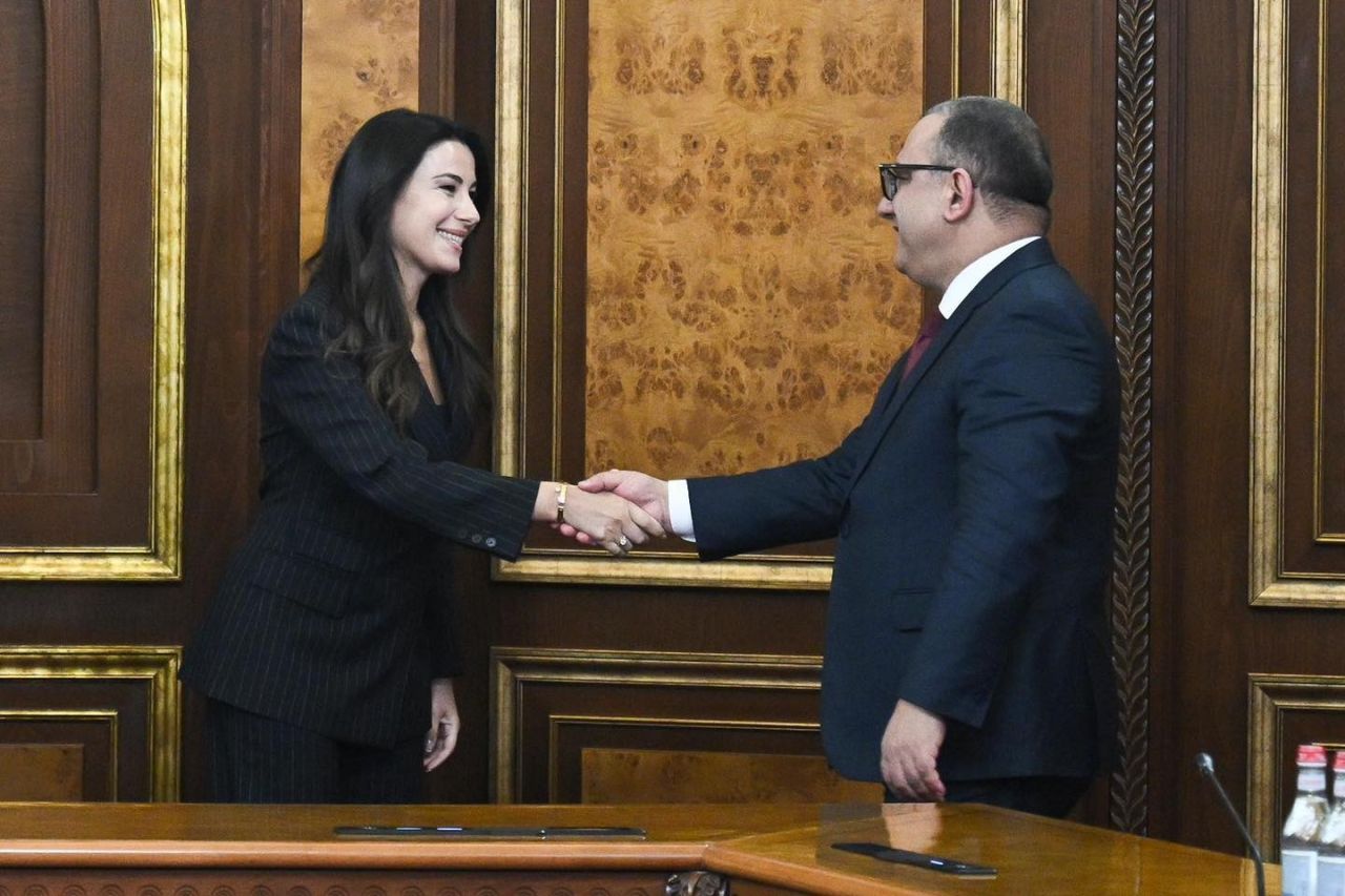 Տիգրան Խաչատրյանը հյուրընկալել է Մարիամ Քվրիվիշվիլիի գլխավորած պատվիրակությանը