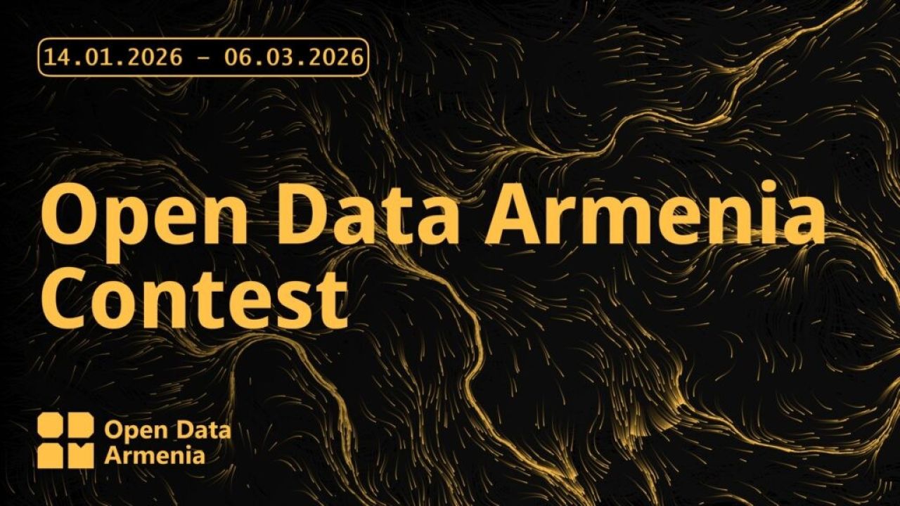 Open Data Armenia 2026 մրցույթն ընդունում է հայտեր