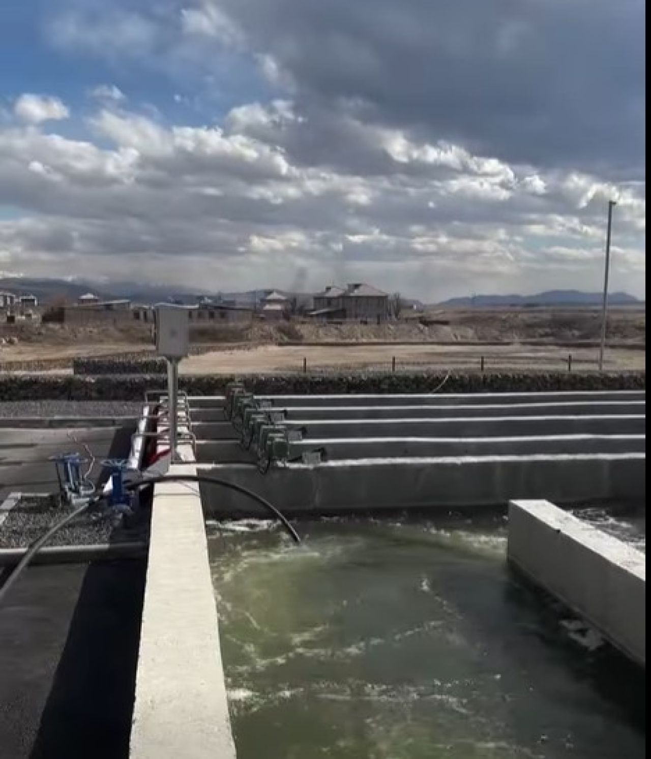 Արարատ համայնքում շուտով շահագործման կհանձնվի կենցաղային կեղտաջրերի մաքրման նոր կայանը. Տեսանյութ