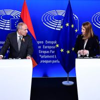Վարչապետ Նիկոլ Փաշինյանը և Եվրոպական խորհրդարանի նախագահ Ռոբերտա Մեցոլան հանդես են եկել հայտարարություններով