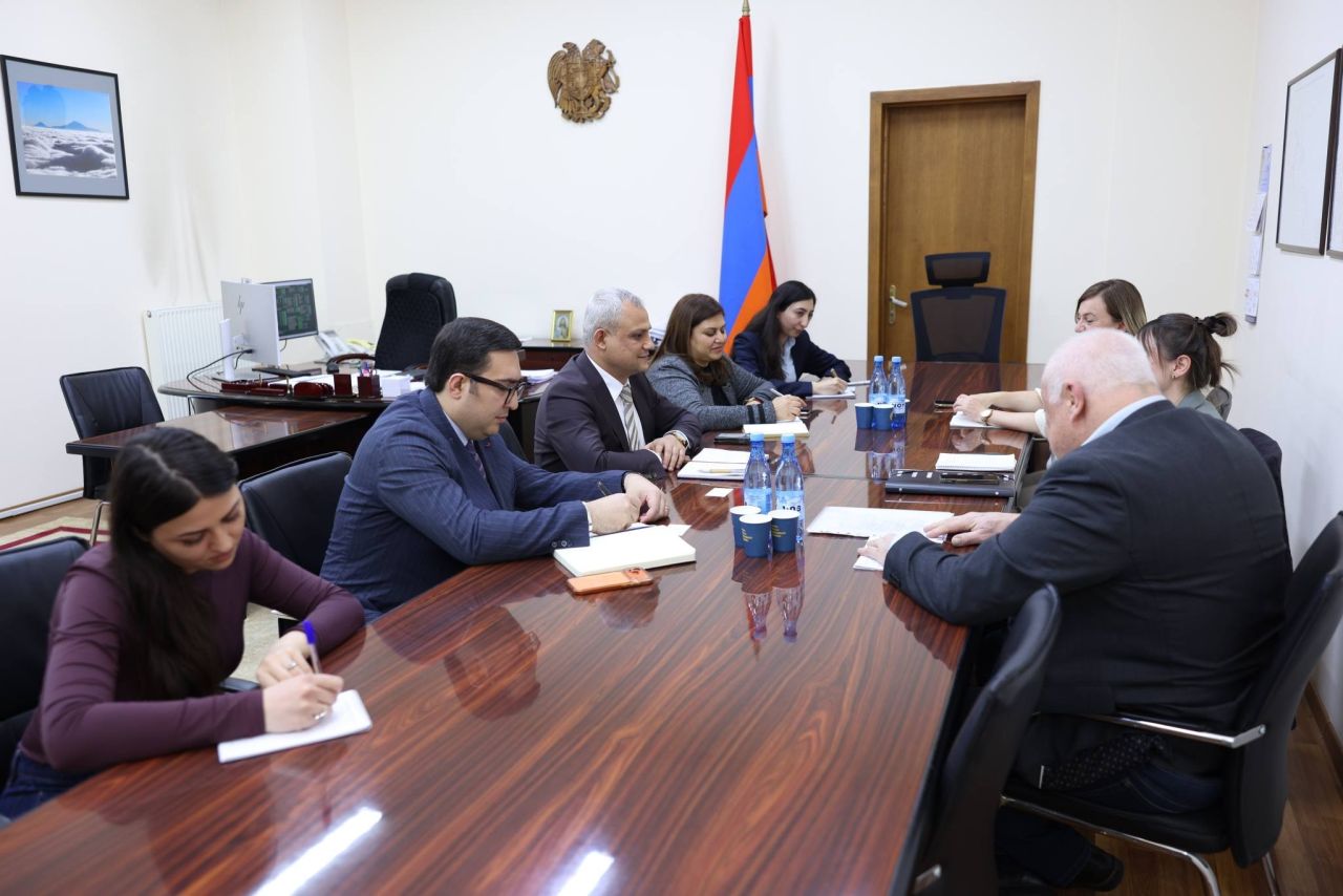 Նարեկ Ապիտոնյանը հանդիպում է ունեցել KfW բանկի ներկայացուցիչների հետ