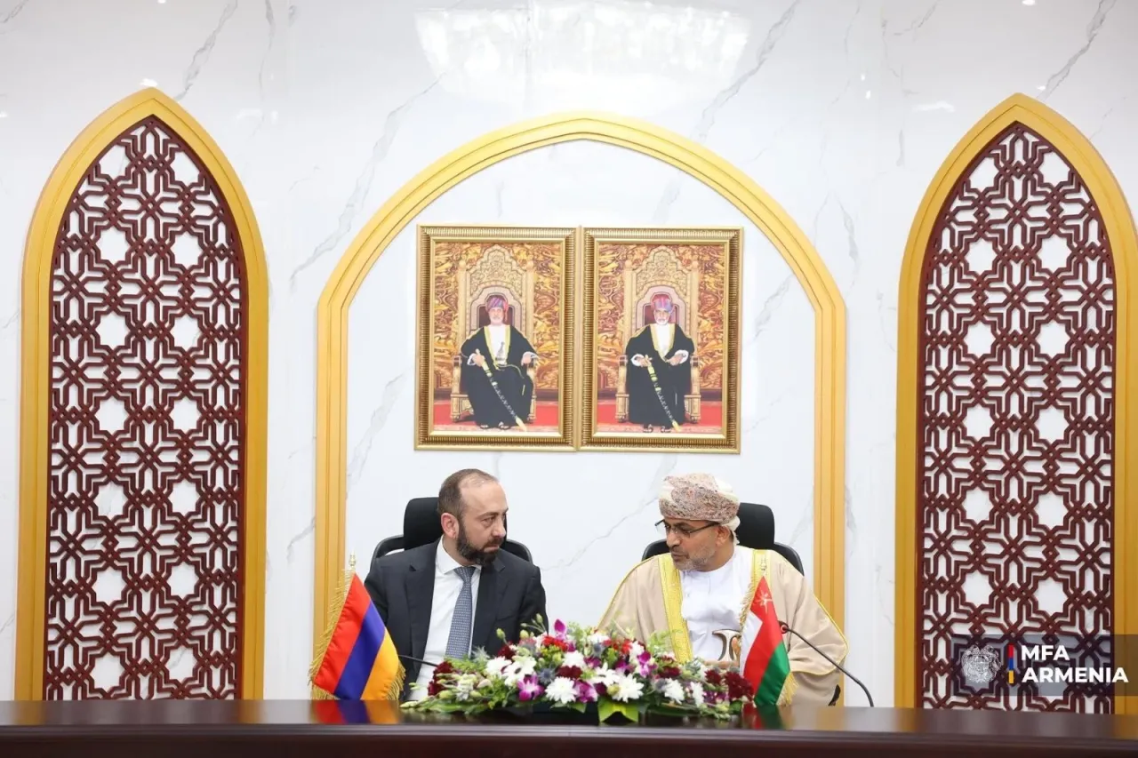 ՀՀ-ի և Ադրբեջանի միջև հաստատված խաղաղությունը նոր հնարավորություններ է բացում տարածաշրջանային կապերի զարգացման համար. Միրզոյանը՝ Օմանի գյուղատնտեսության նախարար