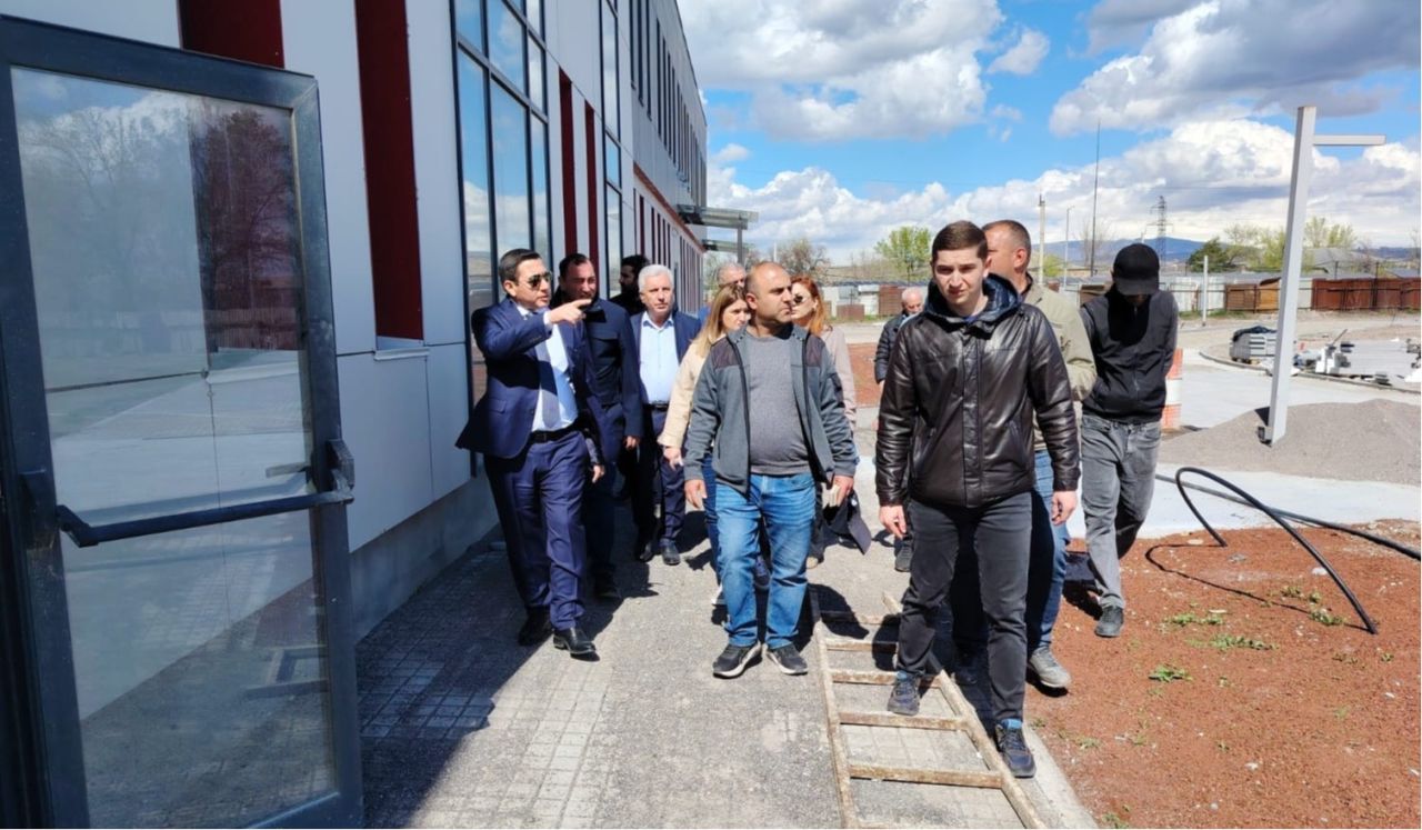 Քաղաքաշինության կոմիտեի նախագահի շրջացը Արարատի մարզի շինհրապարակներ