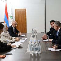 ՍԱՏՄ ղեկավարն ընդունել է ԱՄԷ դեսպանի պատվիրակությանը