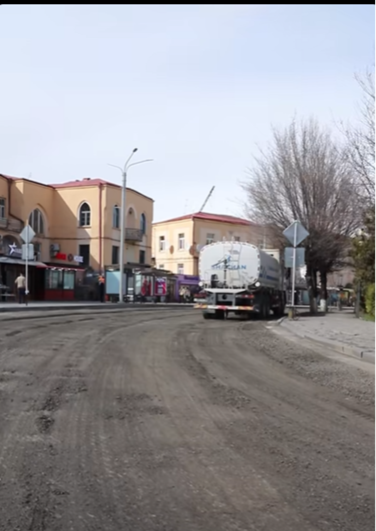 Ասֆալտի շերտի փոխարինում Գյումրու Բագրատունյաց օղակում