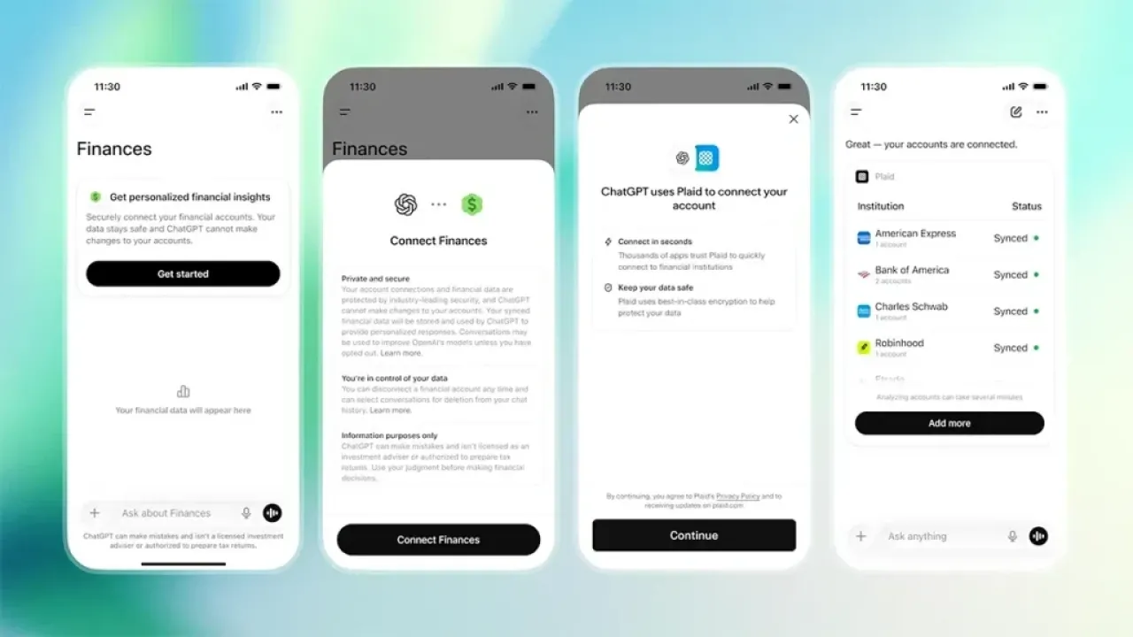 OpenAI-ը և Plaid-ը համագործակցություն են սկսել ԱԲ ֆինանսական խորհրդատվության տրամադրման շուրջ