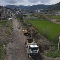 Հիմնանորոգվում է Ծաղկաձորի մուտքից մինչև ճոպանուղի տանող ճանապարհահատվածը