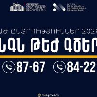 ՆԳ նախարարությունը ընտրական գործընթացի ընթացքում կապահովի շուրջօրյա արձագանք․ կգործեն 87-67 և 84-22 թեժ գծերը