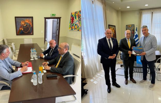 Դեսպան Մկրտչյանը Հունաստանի Արևելյան Մակեդոնիայի ու Թրակիայի մարզպետին ներկայացրել է ԹՐԻՓՓ նախագիծը